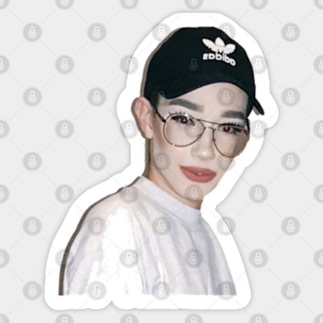 James Charles Flashback Mary Sticker by Biscuit25